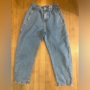 Zara Paper Bag Jeans-Size 6